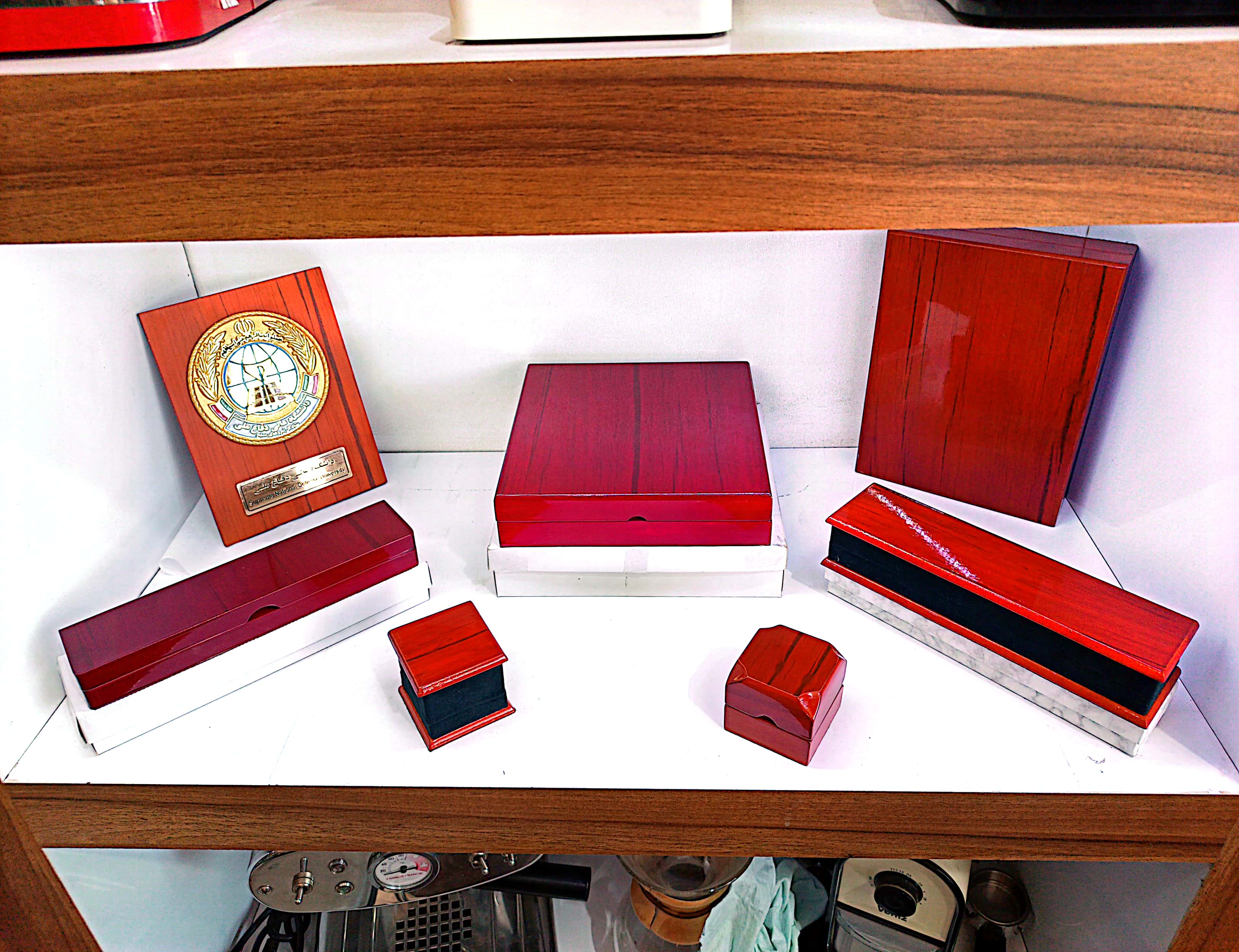 جعبه های چوبی جواهرات